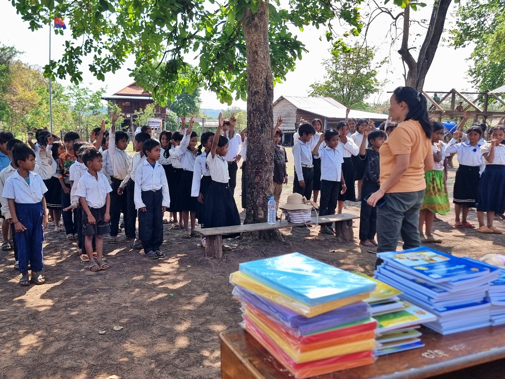 Pra Oap school Preah Vihear